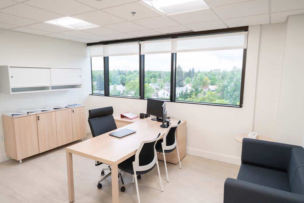 Clincal Office An office at CuraWest, a medical detox facility for the treatment of drug and alcohol addiction in Denver, Colorado.