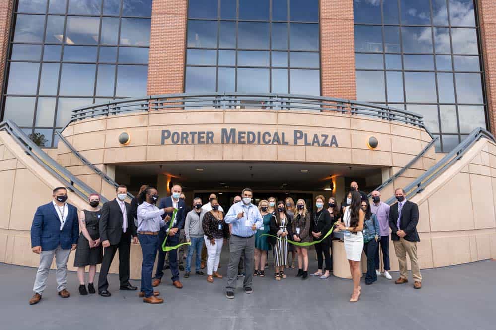CuraWest, Denver's new medical detox facility, is located in Porter Medical Plaza.