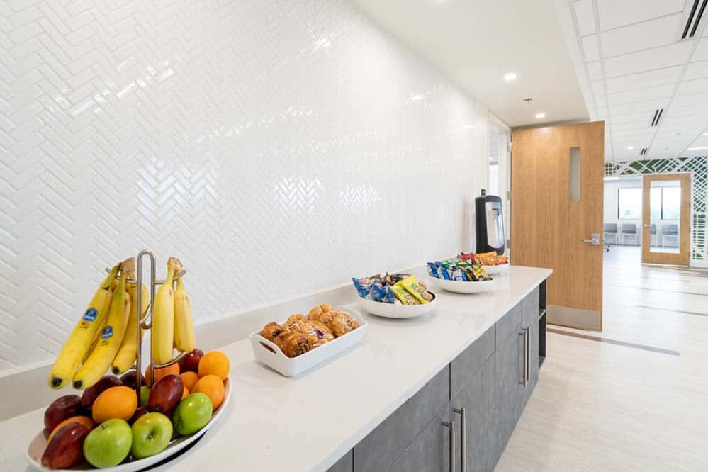 CuraWest Snack Bar The 24/7 snack bar at CuraWest, a medical detox facility for the treatment of drug and alcohol addiction in Denver, Colorado.