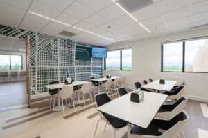 Empty Cafe/Dining Room at CuraWest in Colorado Empty Cafe/Dining Room at CuraWest in Colorado