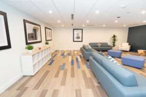 Client Lounge at CuraWest Detox in Colorado Client Lounge at CuraWest Detox in Colorado